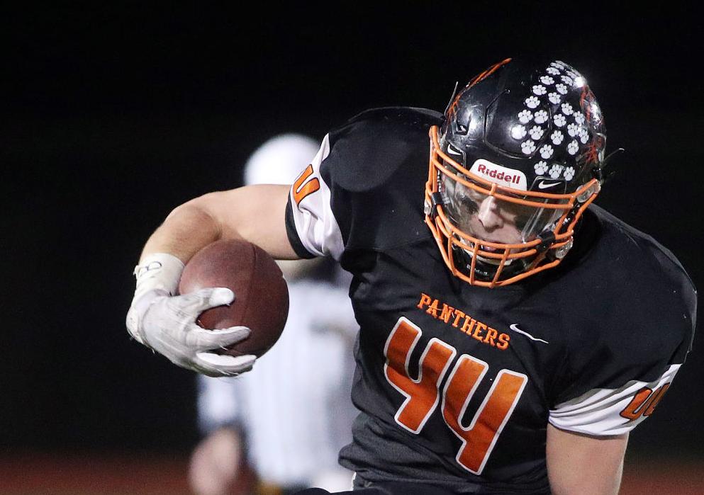 West Salem's Brendan Holt running